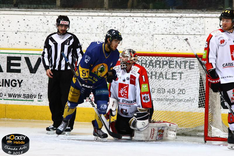 Chamonix  3 - 6 Amiens 