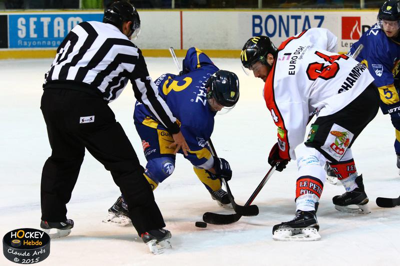 Chamonix  3 - 6 Amiens 