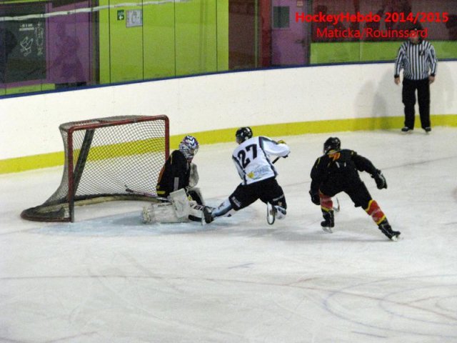 Photo hockey match Besançon - Dammarie-les-Lys le 10/01/2015