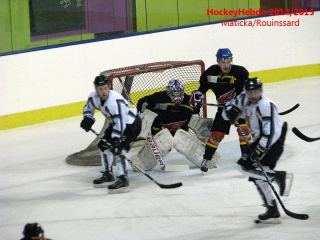 Photo hockey match Besançon - Dammarie-les-Lys le 10/01/2015