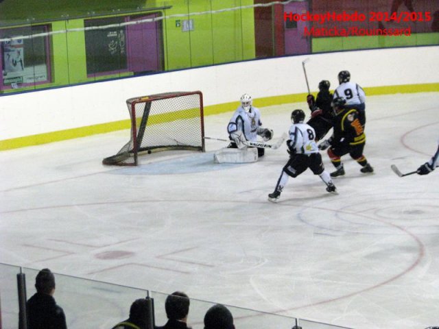 Photo hockey match Besançon - Dammarie-les-Lys le 10/01/2015