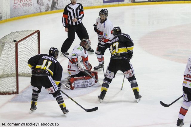 Photo hockey match Rouen - Briançon  le 10/01/2015