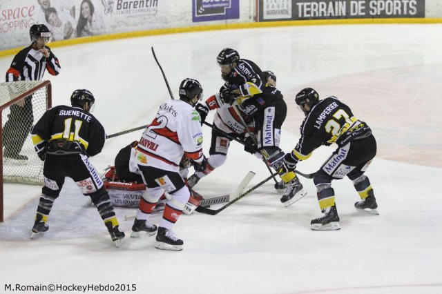 Photo hockey match Rouen - Briançon  le 10/01/2015