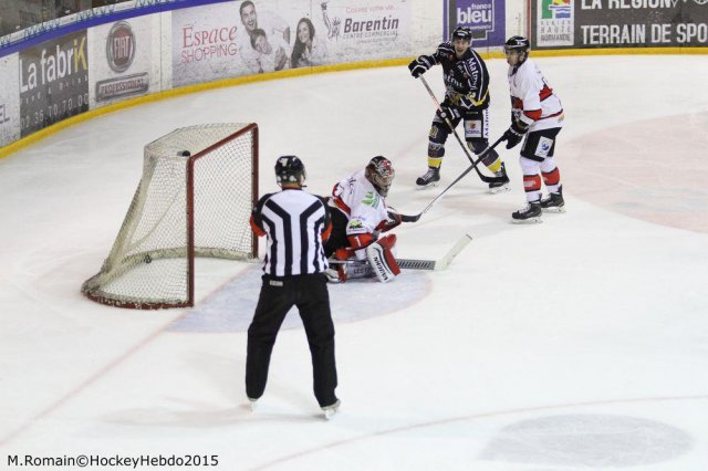 Photo hockey match Rouen - Briançon  le 10/01/2015