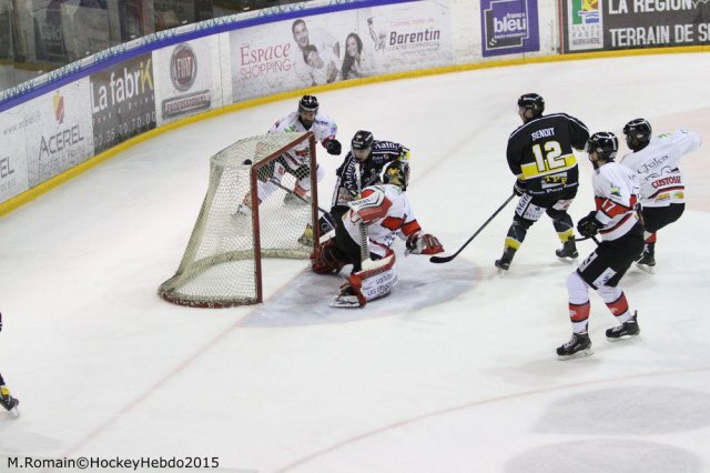 Photo hockey match Rouen - Briançon  le 10/01/2015