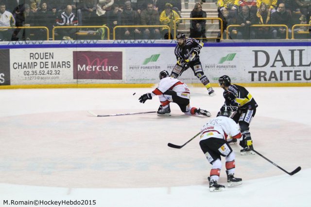 Photo hockey match Rouen - Briançon  le 10/01/2015