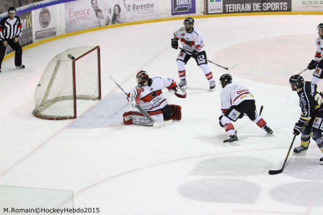 Photo hockey match Rouen - Briançon  le 10/01/2015