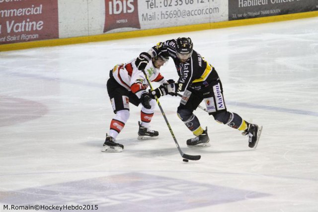 Photo hockey match Rouen - Briançon  le 10/01/2015