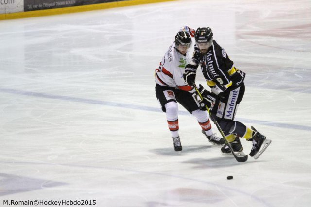 Photo hockey match Rouen - Briançon  le 10/01/2015