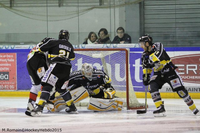 Photo hockey match Rouen - Briançon  le 10/01/2015