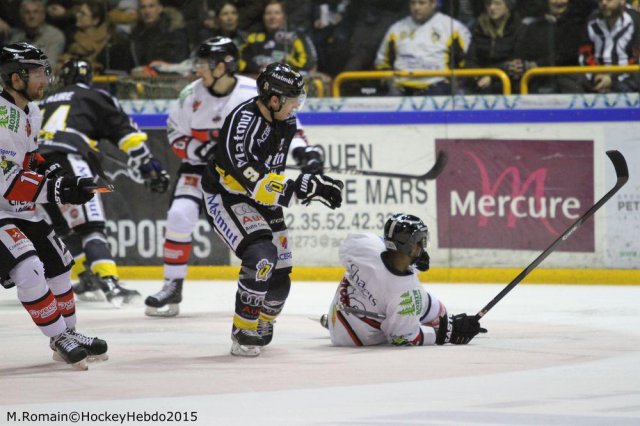 Photo hockey match Rouen - Briançon  le 10/01/2015
