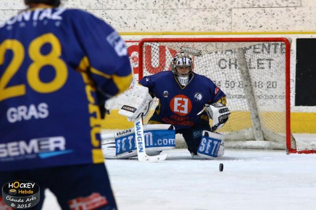 Photo hockey match Chamonix  - Strasbourg  le 13/01/2015