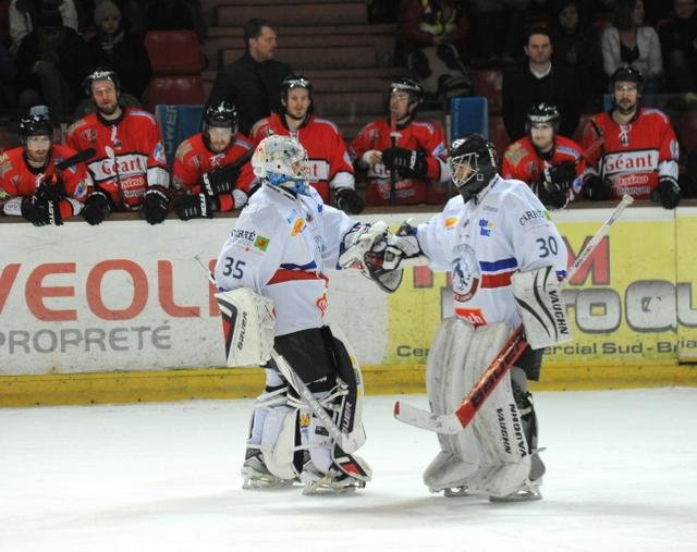 Photo hockey match Briançon  - Lyon le 13/01/2015