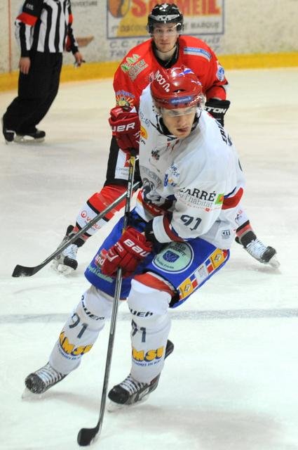 Photo hockey match Briançon  - Lyon le 13/01/2015
