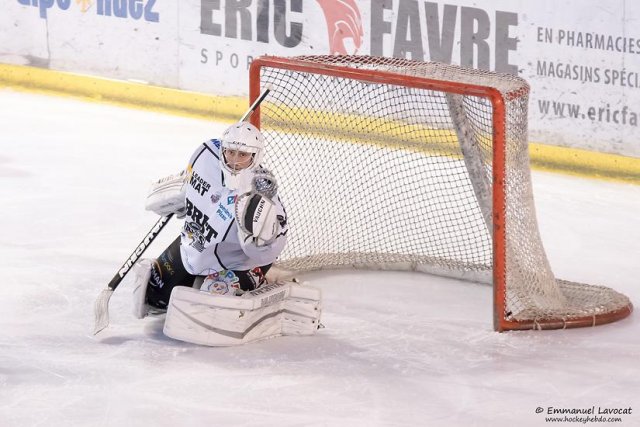 Photo hockey match Lyon - Brest  le 16/01/2015