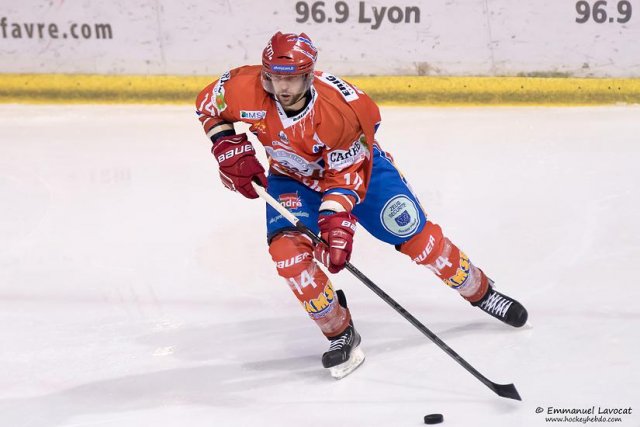 Photo hockey match Lyon - Brest  le 16/01/2015