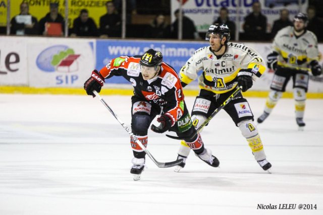 Photo hockey match Amiens  - Rouen le 13/01/2015