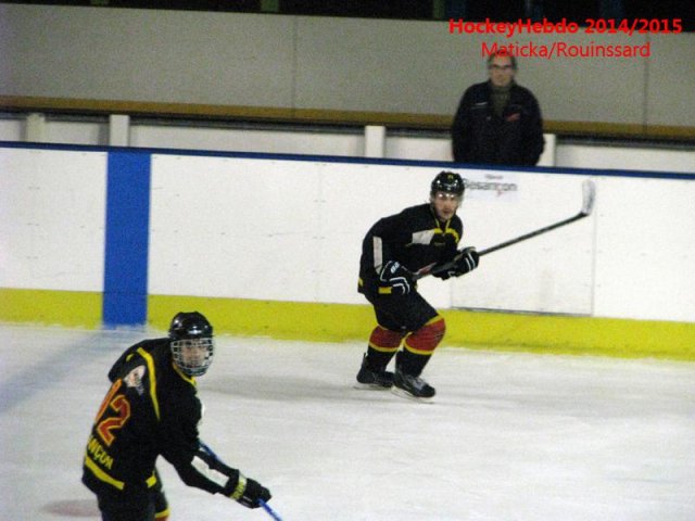 Photo hockey match Besançon - Châlons-en-Champagne le 17/01/2015