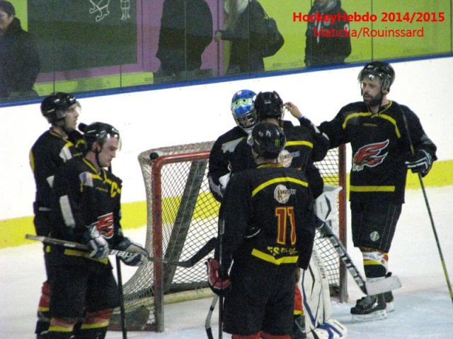 Photo hockey match Besançon - Châlons-en-Champagne le 17/01/2015