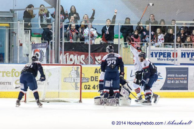 Photo hockey match Angers  - Amiens  le 17/01/2015