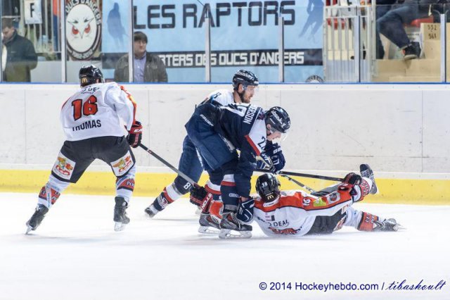 Photo hockey match Angers  - Amiens  le 17/01/2015