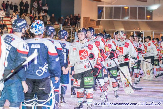 Photo hockey match Angers  - Amiens  le 17/01/2015
