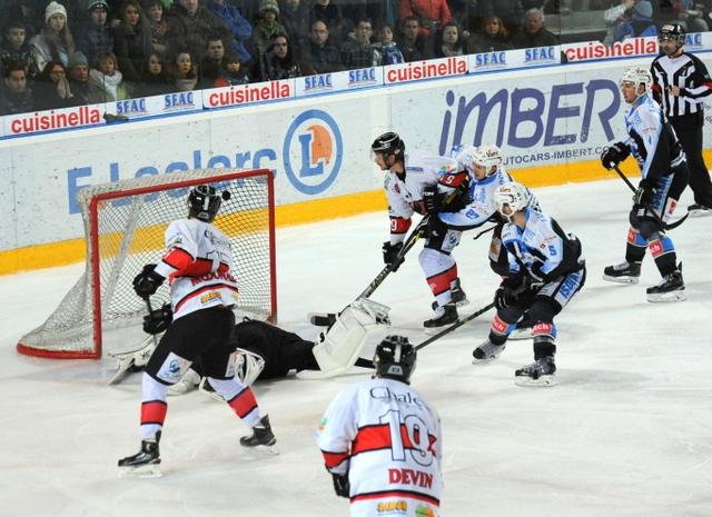 Photo hockey match Gap  - Briançon  le 17/01/2015
