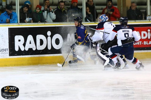 Photo hockey match Chamonix  - Angers  le 20/01/2015