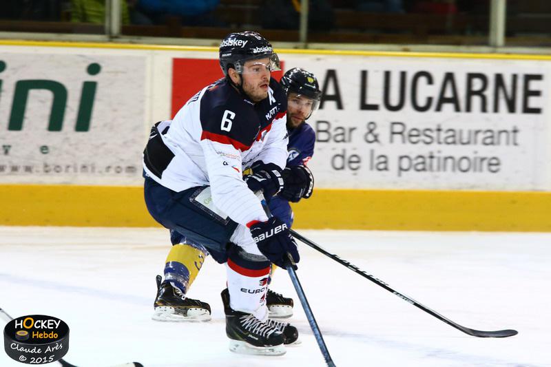 Chamonix  3 - 4 Angers 
