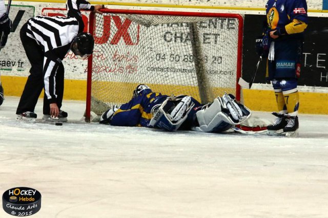 Photo hockey match Chamonix  - Angers  le 20/01/2015