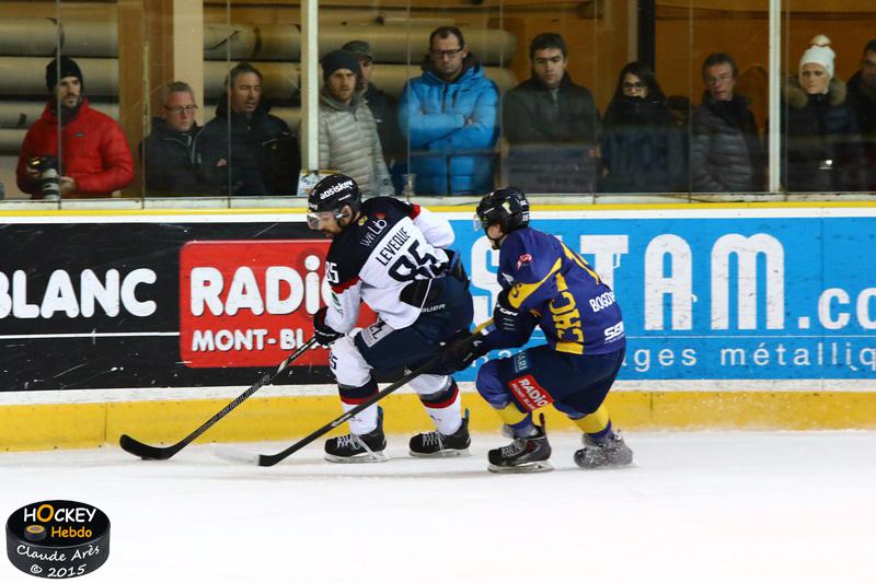 Chamonix  3 - 4 Angers 