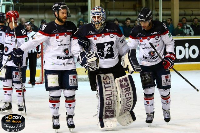 Photo hockey match Chamonix  - Angers  le 20/01/2015