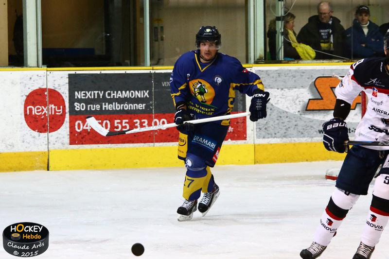 Chamonix  3 - 4 Angers 