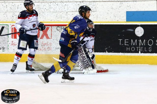 Photo hockey match Chamonix  - Angers  le 20/01/2015