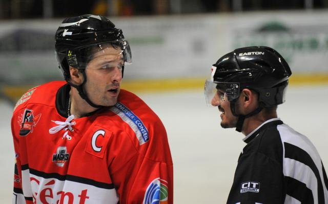 Photo hockey match Briançon  - Strasbourg  le 20/01/2015