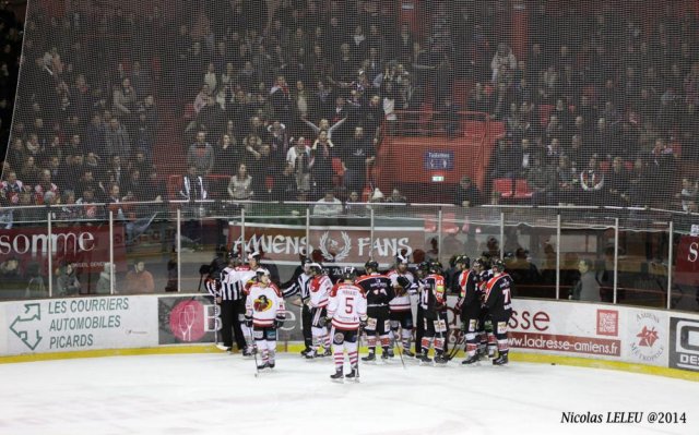Photo hockey match Amiens  - Morzine-Avoriaz le 20/01/2015