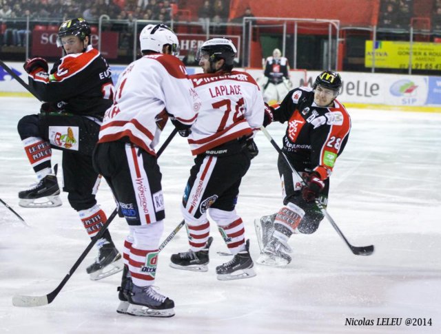 Photo hockey match Amiens  - Morzine-Avoriaz le 20/01/2015