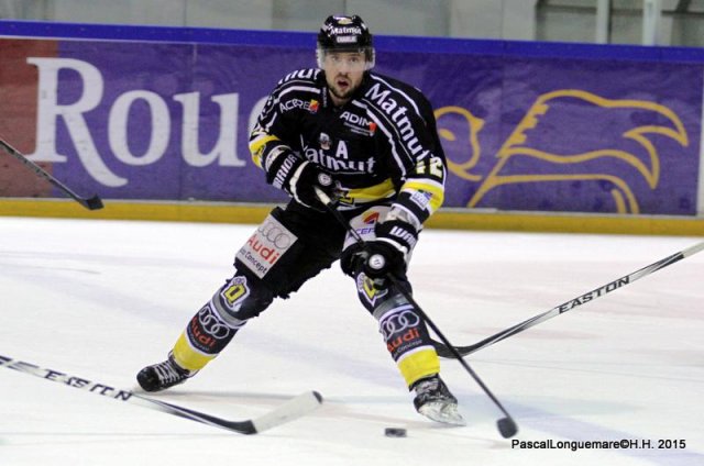 Photo hockey match Rouen - Chamonix  le 23/01/2015