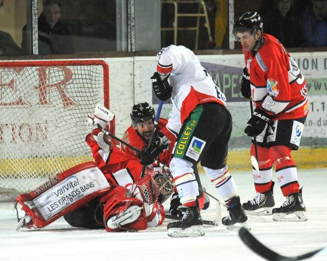 Photo hockey match Briançon  - Caen  le 23/01/2015