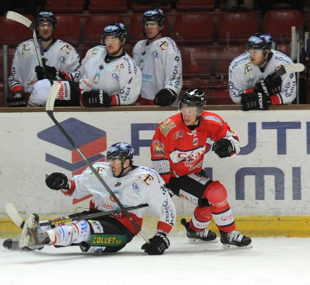 Photo hockey match Briançon  - Caen  le 23/01/2015