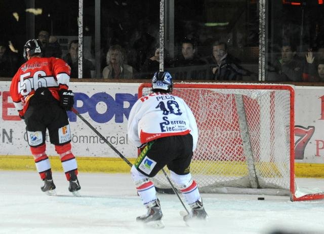Photo hockey match Briançon  - Caen  le 23/01/2015