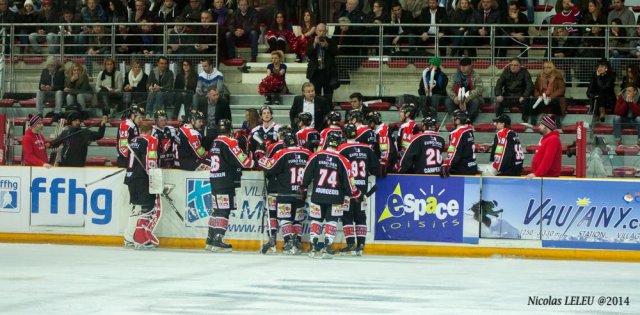 Photo hockey match Rouen - Amiens  le 25/01/2015