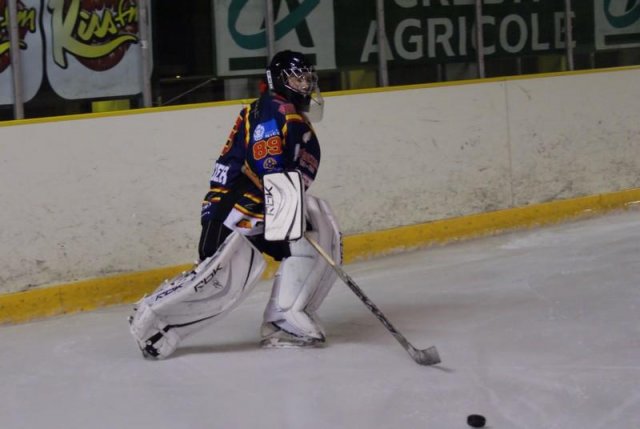 Photo hockey match Nice - Caen  le 03/01/2009