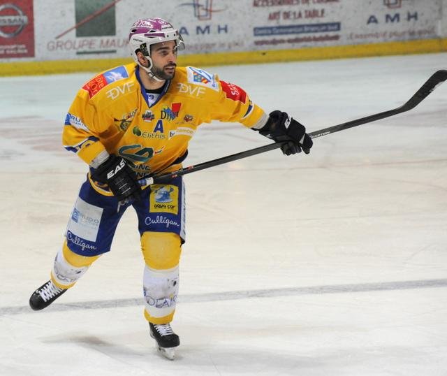 Photo hockey match Briançon  - Dijon  le 27/01/2015