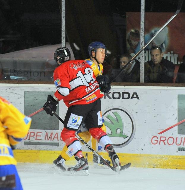 Photo hockey match Briançon  - Dijon  le 27/01/2015