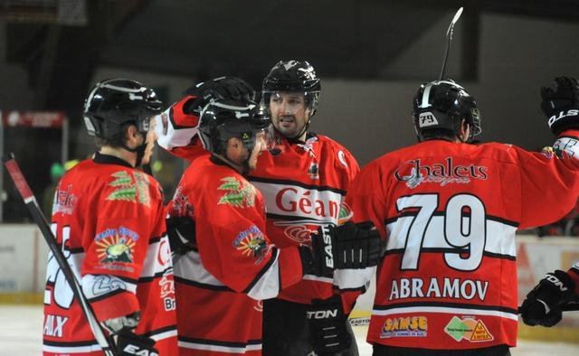 Photo hockey match Briançon  - Dijon  le 27/01/2015