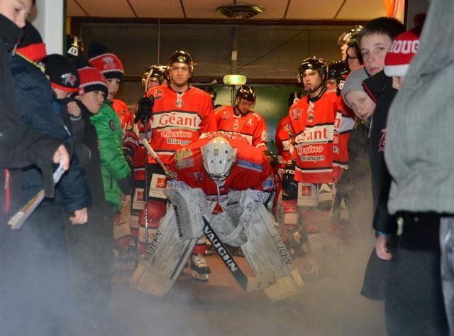 Photo hockey match Briançon  - Dijon  le 27/01/2015