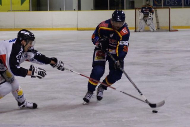 Photo hockey match Nice - Caen  le 03/01/2009