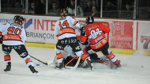 Photo hockey match Briançon  - Epinal  le 31/01/2015