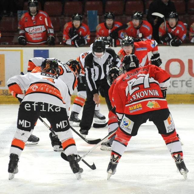 Photo hockey match Briançon  - Epinal  le 31/01/2015
